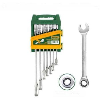 Jadever 7 Pcs ratchet spanner set