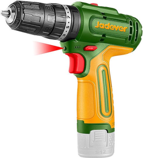 Jadever Cordless impact drill 12V 20Nm - Image 1