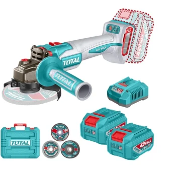 Total Cordless angle grinder 42V