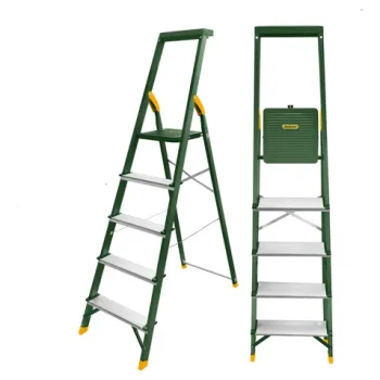 Jadever Steel & aluminium household ladder 5 steps