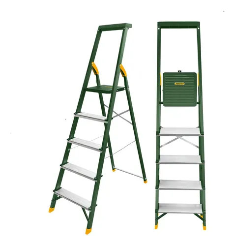 D_NQ_NP_890095-MLA99485210868_112025-O Jadever Steel & aluminium household ladder 5 steps - Image 1