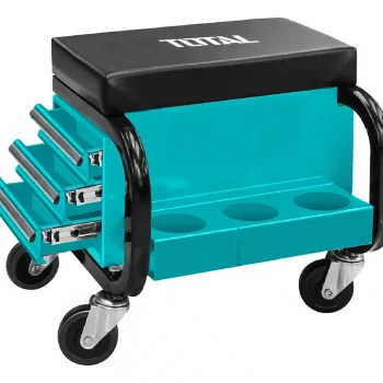 Total Tool creeper seat 3 side drawers